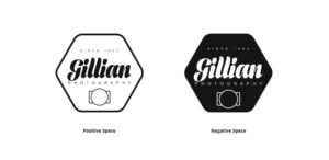 gillian photography logo black and white